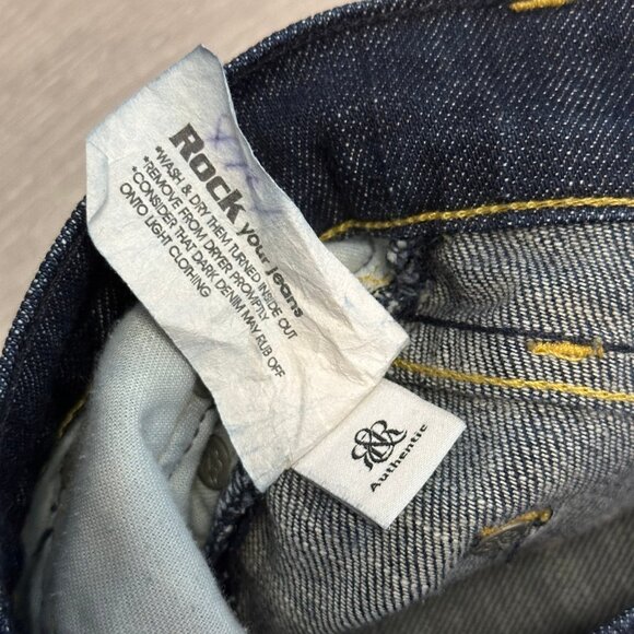 Rock & Republic Kasandra Bootcut Low Rise Embroidered Women's Jeans - Size 29x28 - Picture 9 of 9